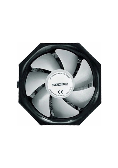 SECLIFE CPU FAN SLF-1208 RGB LGA1150/1151/1155/ 1156/1366-AMD AM2+AM2+/AM3/AM4