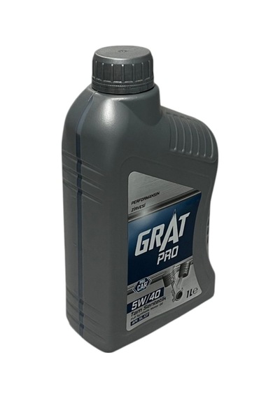 Grat Pro 5w-40 Tam Sentetik Motor Yağı 1 Litre