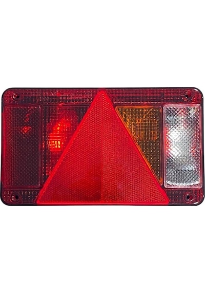 Stop Lambası 5 Fonksiyonlu 240 142 Mm İngiliz Karavan-dorse Sağ