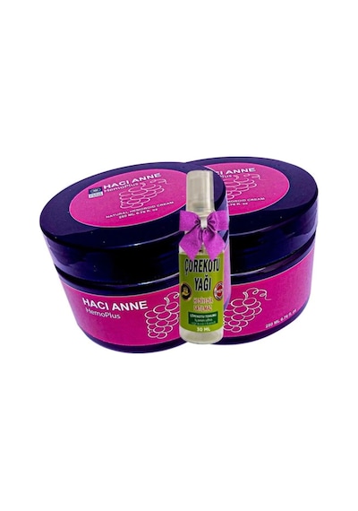 Hacı Anne Hemoplus Kremi 200 Ml X 2 Adet + Çörek Otu Yağı 30 Ml