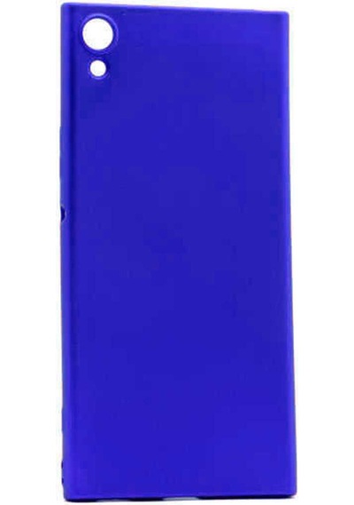 Sony Xperia Xa1 Kılıf Zore Premier Silikon Kapak Saks Mavi