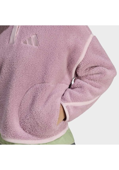 Adidas Ks2335 W Mt Ess Hp Kadın Eşofman Üstü-polar Pembe