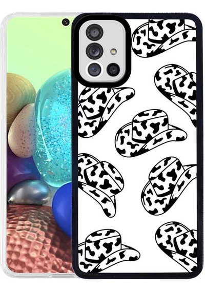 Zore Galaxy Uyumlu A71 Kılıf M-fit Desenli Kapak - Hat No5 Hat No5