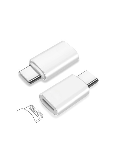 A-6004 Type-c To Lightning Şarj Data Çevirici Dönüştürücü Adaptör X 2 Adet