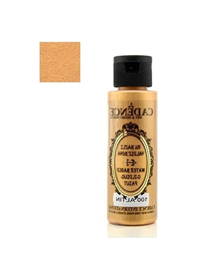 70ml Altın-yaldız Boya, Sanat Ve Dekorasyon İçin 0,15 L