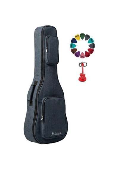 Midex Cs-89dbl Özel Tasarım Softcase Klasik Gitar Çantası Gigbag Kılıf 101 Cm