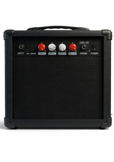 Profesyonel 20 Watt Elektro Gitar Amfisi Agl20 Jak Kablo Hediye