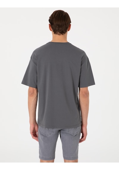 Pierre Cardin Erkek Antrasit Tişört 50310155-vr006 Antrasit