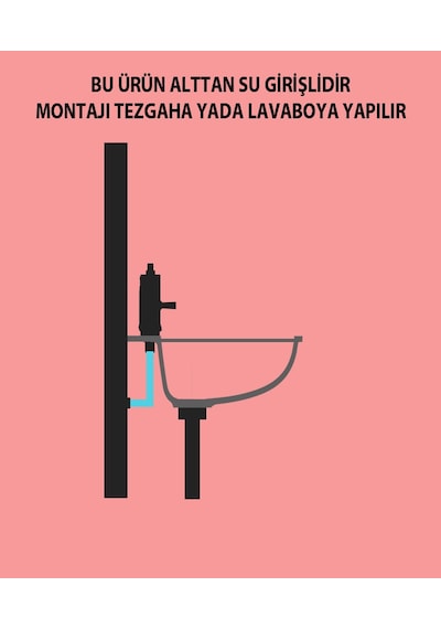Elektrikli Sıcak Musluk Ani Su Isıtıcı Şofben Musluk Asg-3B Beyaz Gümüş