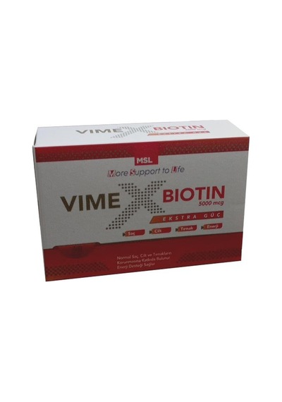 Msl Vimex Biotin 5000 Mcg 60 Tablet