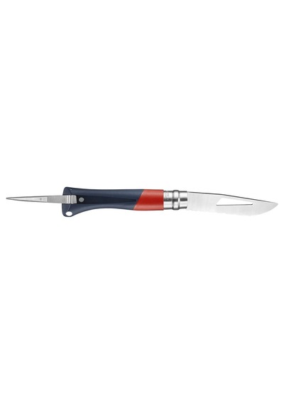 Opinel N 9 Ocean Kırmızı Saplı Denizcilik Kamp Çakısı Çok Renkli