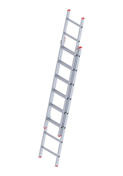 Vizyon1 Vizyon 2x2,5 5mt Sürgülü Ptt Merdiven 2x8 Basamak