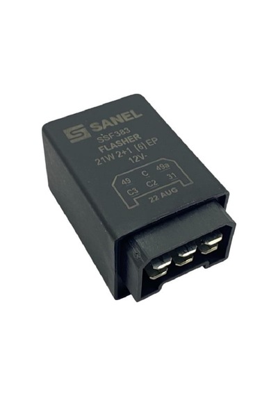 Traktör Sinyal Flaşörü 12v 6 Uçlu Ssf383