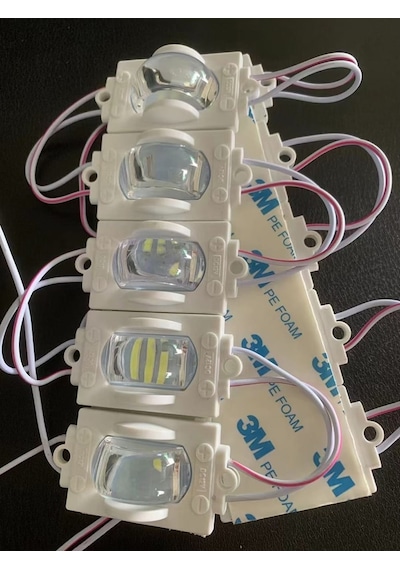Yeni Nesil Modül Geniş(Yan)Açılı Güçlü Led Işık 12V-1.5W (5 Adet)