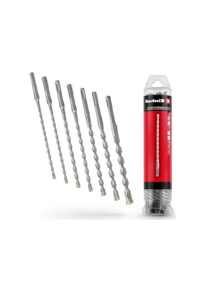 Sds Plus Darbeli Matkap Ucu Seti, 210 Mm İle Yüksek Kalite Ve Dayanıklılık
