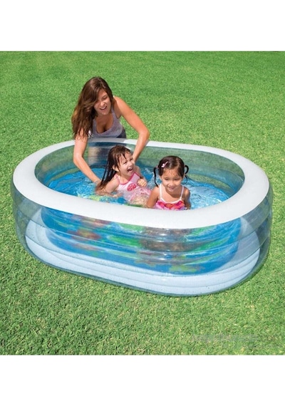 Intex Şeffaf Oval Çocuk Havuzu Ih57482