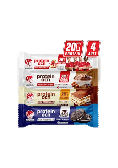 Proteinocean Protein Bar - Karma Kutu - 50 G x 4 Adet