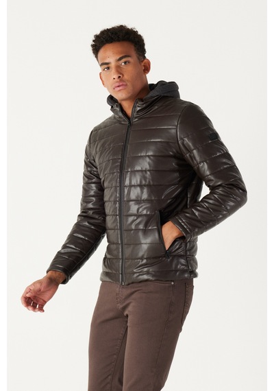 Ac&Co / Altınyıldız Classics Erkek Kahverengi Standart Fit Normal Kesim Dik Yaka Casual Mont 4A0823100202Khvm Kahverengi Ac&Co / Altınyıldız Classics Erkek Kahverengi Standart Fit Normal Kesim Dik Yaka Casual Mont 4A0823100202Khvm Kahverengi