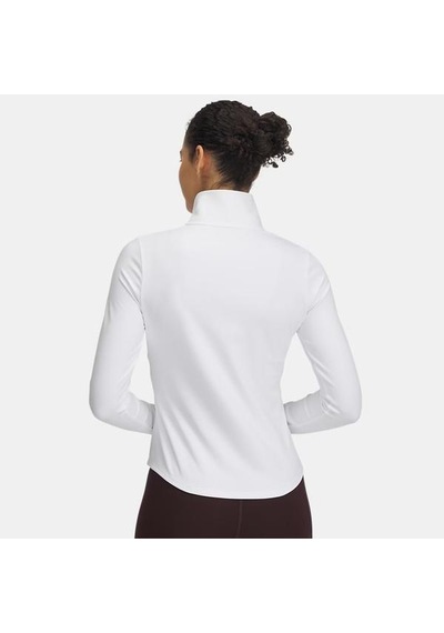 Under Armour Vibe Woven Kadın Beyaz Sweatshirt