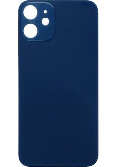 Apple Uyumlu iPhone 12 Mini Arka Pil Kapağı Mavi