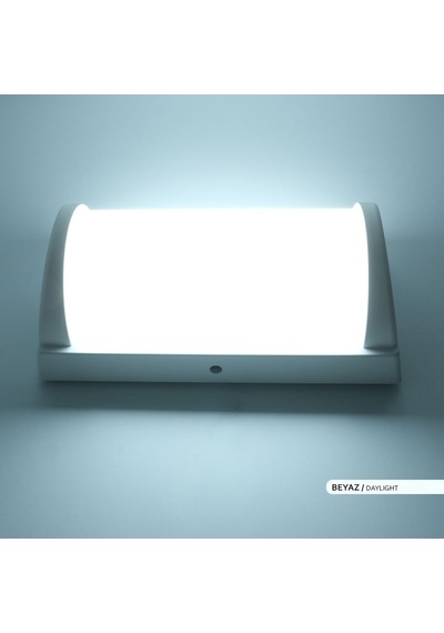 ACK 20W Radar Sensörlü İç ve Dış Mekan LED Duvar Apliği Beyaz