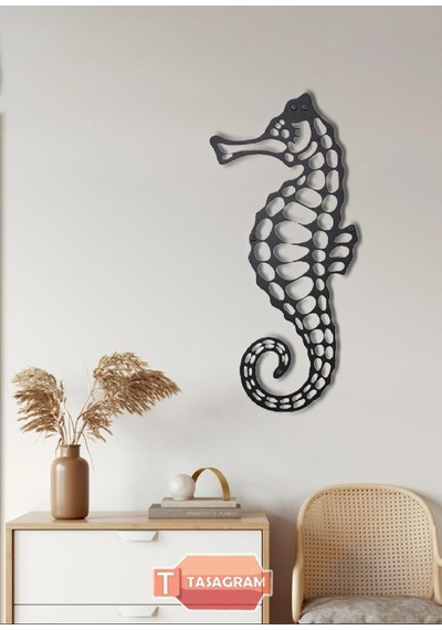 Seahorse Lazer Kesim Metal Tablo
