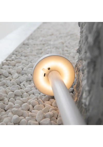 Forlife Dokunmatik Şarjlı Dekoratif Halter Led Masa Lambası