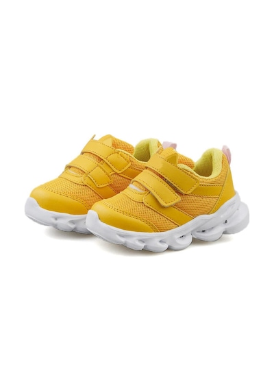 Cool Caty Işıklı Sneaker Bebek Spor Ayakkabı Sarı
