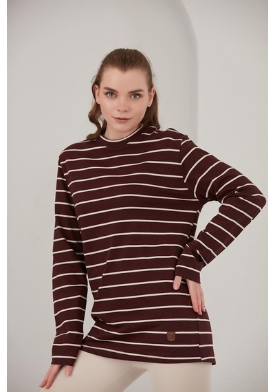 Alexander Gardi Alexandergardı Çizgili Sweatshirt (E22-73201)