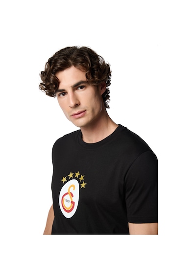 Gsstore Galatasaray 5 Yıldız T-shirt E251402 Siyah