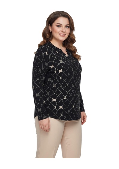 Wearon Kadın Düğmeli Modelli Bluz Bgl-st05117 Siyah