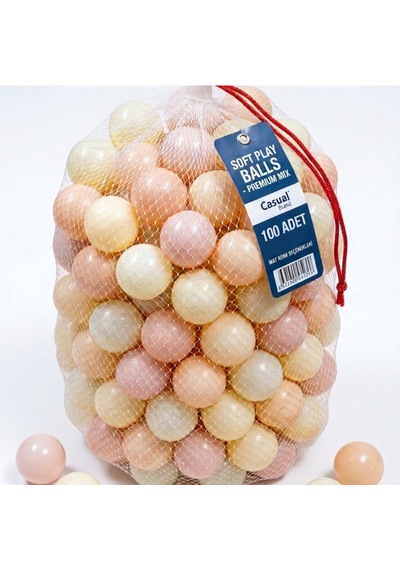 Casual 100 Adet Bpa Sız Pastel Oyun Havuzu Topu