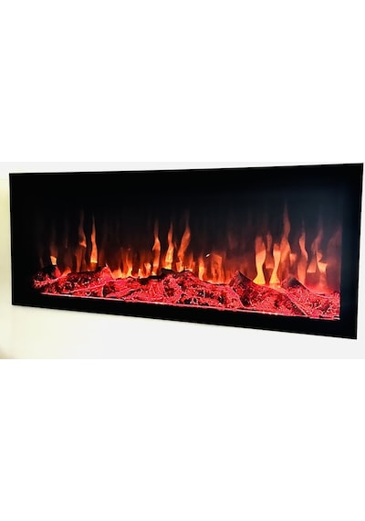 14 Efekt Dekoratif Şömine Bluetoooth+kumanda+çıtırtı 100x35x16 Cm