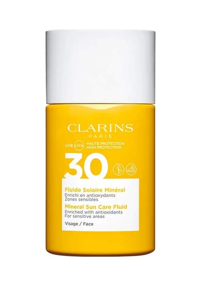 Clarins Sun Care Fluid For Face Güneş Kremi Spf 30 1 Paket 1 X 30 Ml Sku: Smg8690010507617 Açık Bej