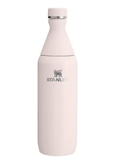 All Day Slim Soğuk Su Şişesi Termosu, 0.60 Litre, Pembe Kuvars Rose Quartz Açık Beyaz