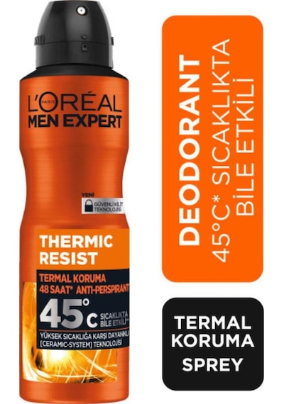L'oréal Paris Men Expert Thermıc Resıst Antı-perspırant Sprey Deodorant 150ml