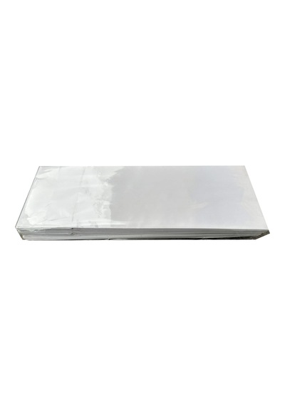 Laminelli Kraft Beyaz Kese Kağıdı Küçük Boy 20'li 10 x 30 CM