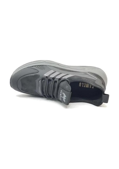 Gamelu Nıco Merdane Sneaker Ayakkabı Siyah - Füme