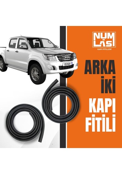 Toyota Hilux 2006-2015 Arka İki Kapı Fitili-a Kalite-numlas-nm4337