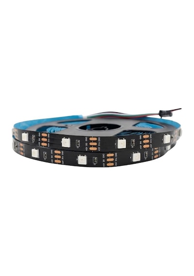 5v Adreslenebilir Ws2812b Argb Pixel Şerit Led Ip20 M:30led 5m Magic Led