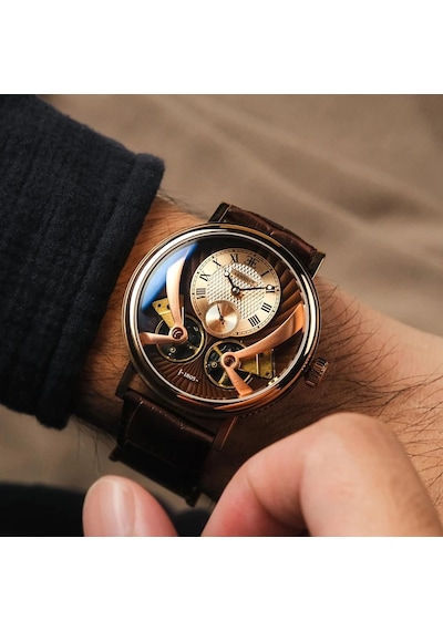 Earnshaw Es-8059-03 Erkek Kol Saati Rose Gold