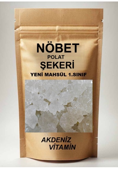 Akdeniz Vitamin Nöbet Şekeri Polat Şekeri Nebat Şekeri 200 G