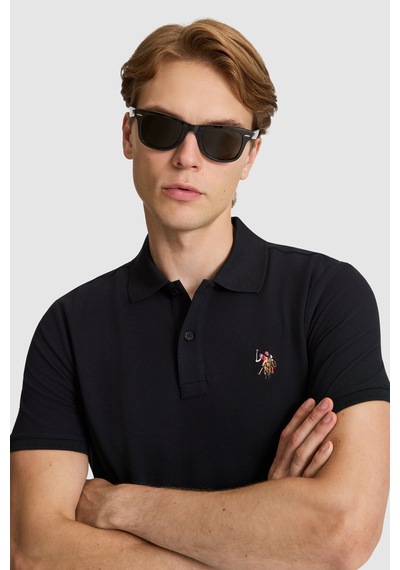 U.S. Polo Assn. U.s. Polo Assn. Erkek Siyah Tişört Basic 50326972-vr046