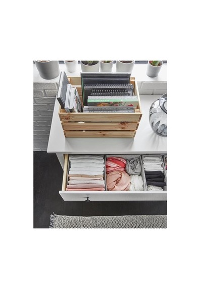 Ikea Komplement Kutu Seti, Açık Gri, 25x27x12 Cm, 2 Adet