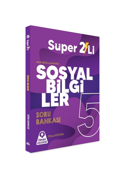 5. Sınıf Süper İkili Sosyal Bilgiler Seti Örnek Akademi