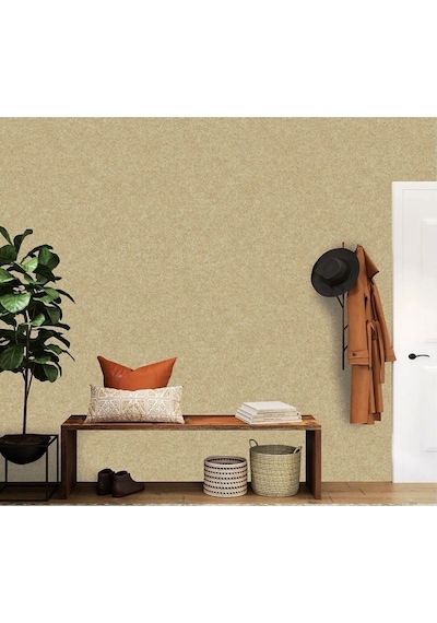 Adawall Düz Desen Duvar Kağıdı Rococo 1404-5/15, Vizon, 1.06x15.6m - 16.5m² Bej