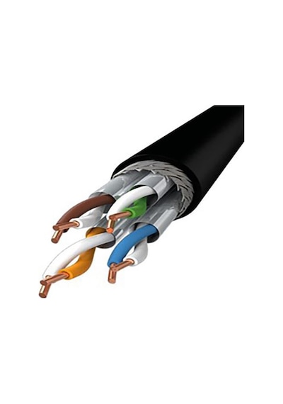 Inca Icat6-500ag Outdoor S-ftp 23 500m Siyah Kablo