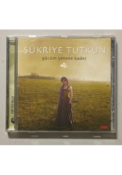 Şükriye Tutkun Gücüm Yetene Kadar Cd Orjinal Dönem Baskı