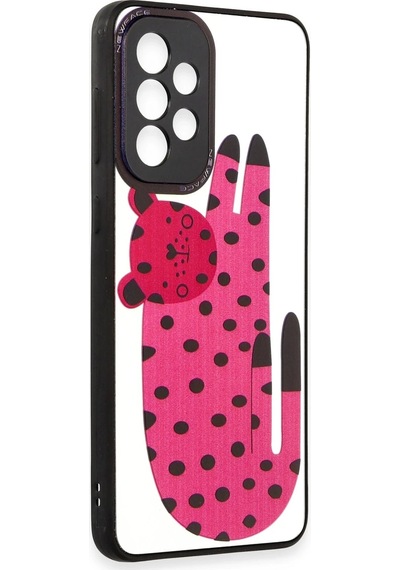 Mey İthalat Samsung Uyumlu Galaxy A33 5g Kılıf Mirror Desenli Kapak - Mirror - 12 Pembe