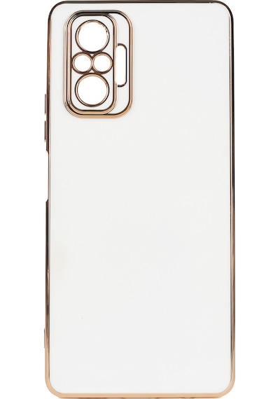 Xiaomi Redmi Note 10 Pro Parlak Kenarli Bark Silikon Kilif 547680998